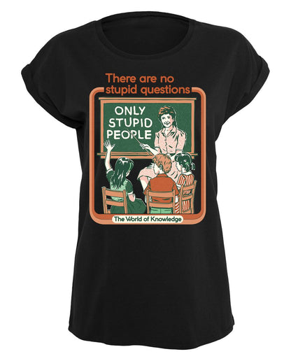 Steven Rhodes - No Stupid Questions - Girlshirt
