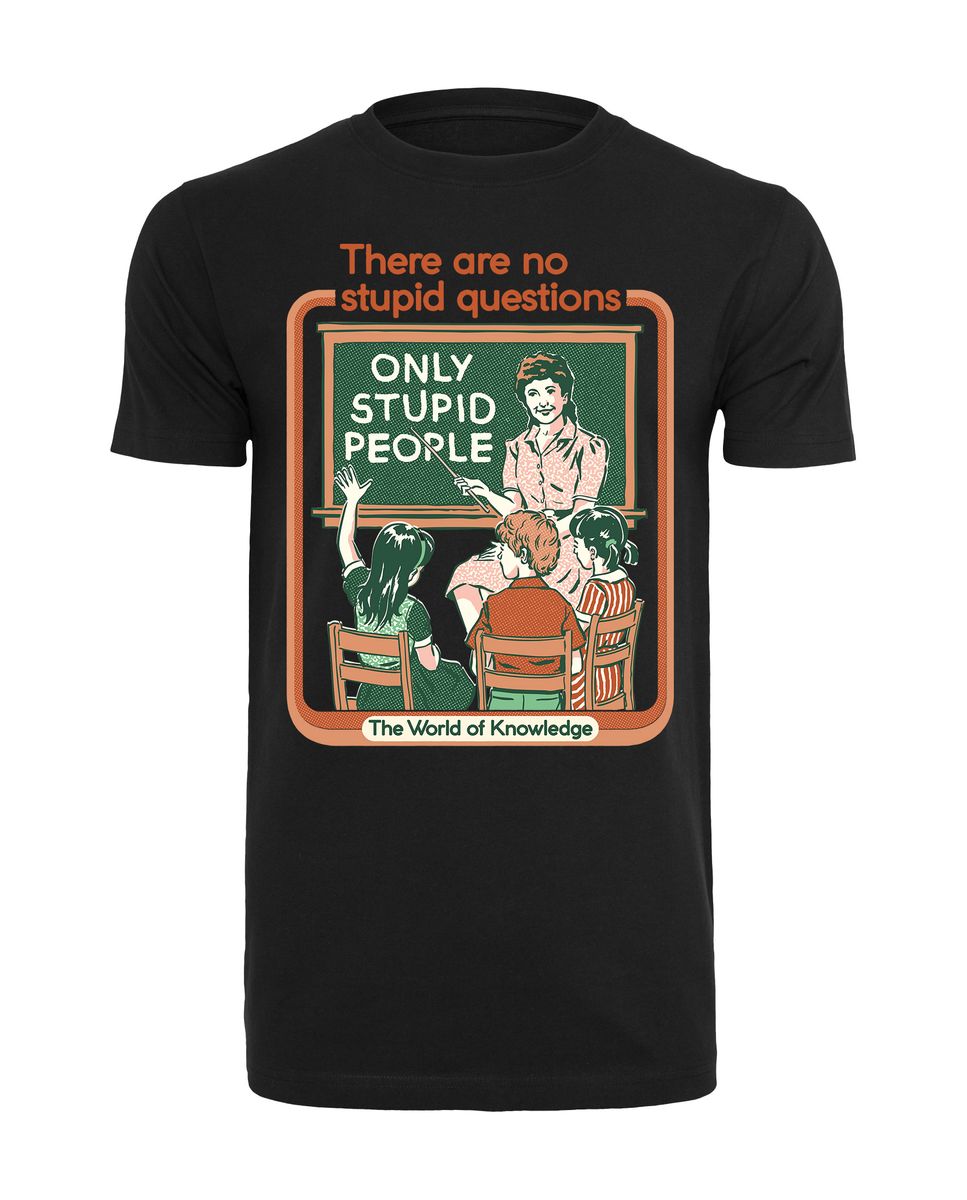Steven Rhodes - No Stupid Questions - T-Shirt