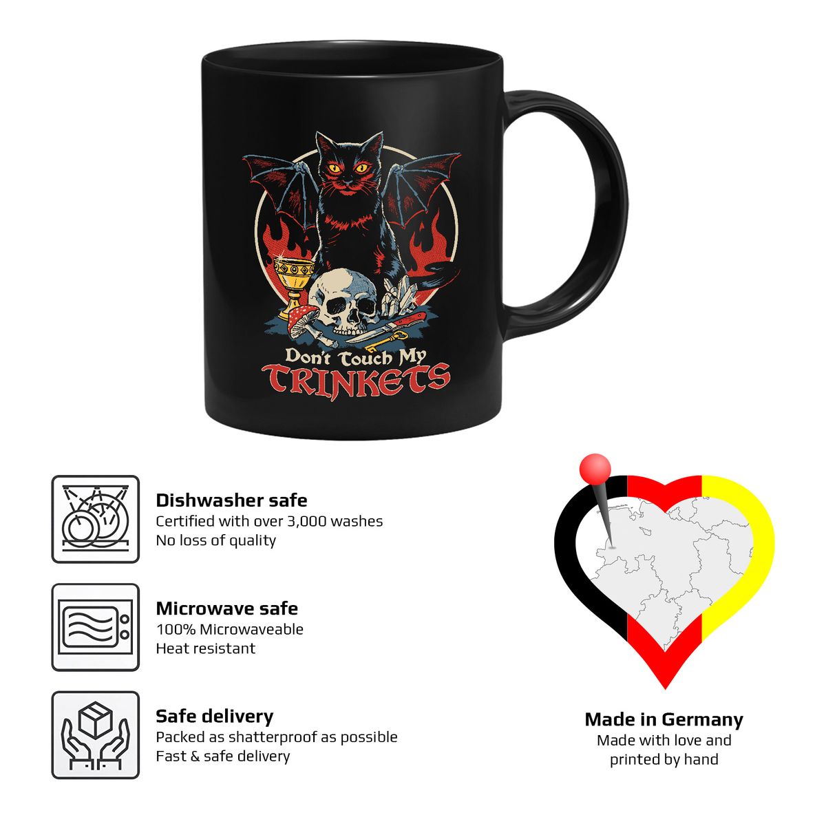 Steven Rhodes - Don't Touch My Trinkets - Tasse