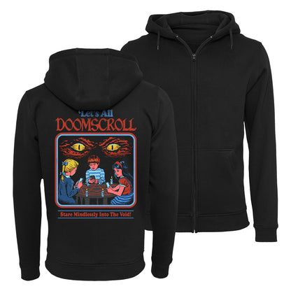 Steven Rhodes - Let's All Doomscroll - Zip-Hoodie