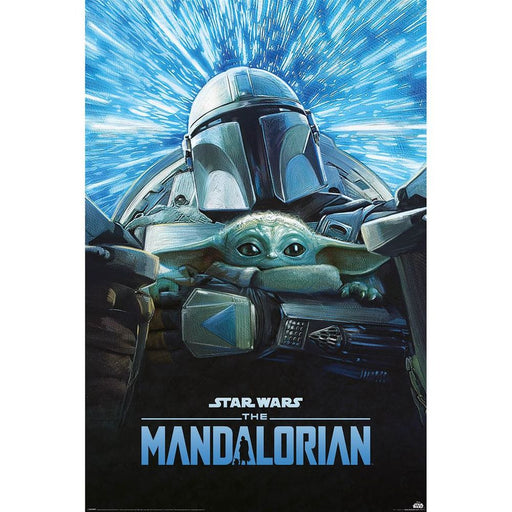 Star Wars: The Mandalorian - Lightspeed - Poster | yvolve Shop