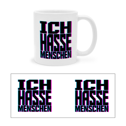 yvolve - I hate people - Mug