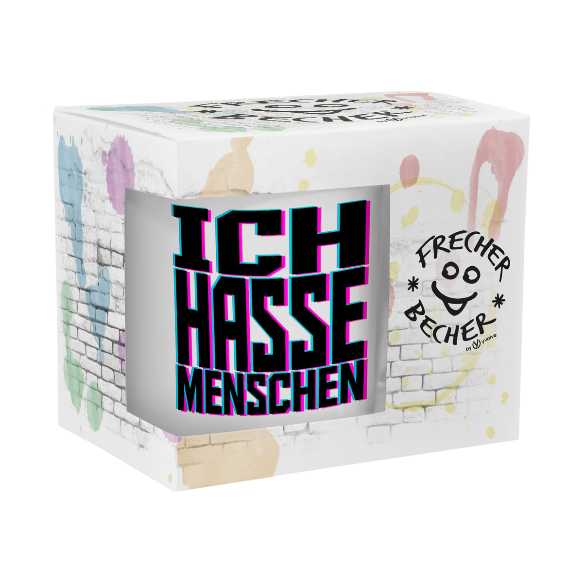 yvolve - I hate people - Mug