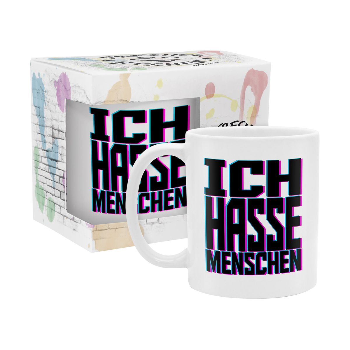 yvolve - I hate people - Mug