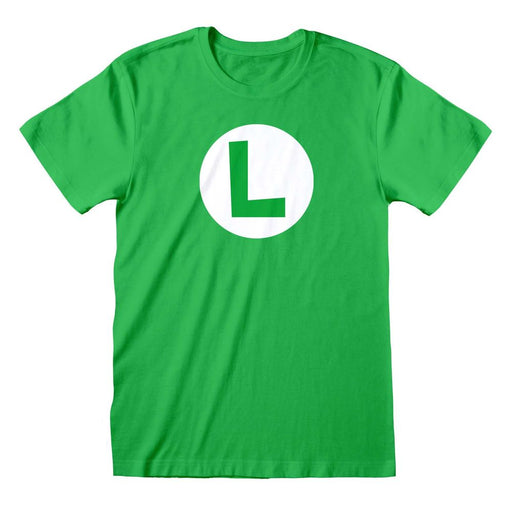 Super Mario - Luigi Badge - T-Shirt | yvolve Shop
