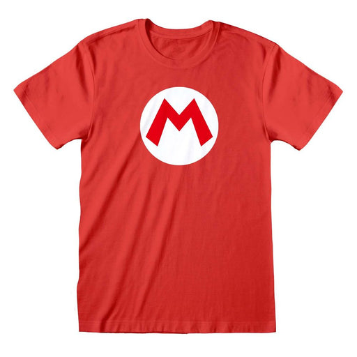 Super Mario - Mario Badge - T-Shirt | yvolve Shop