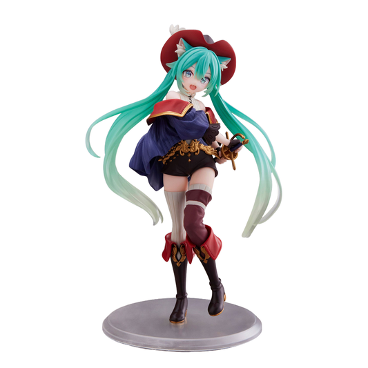Hatsune Miku - Wonderland Puss in Boots - Figur