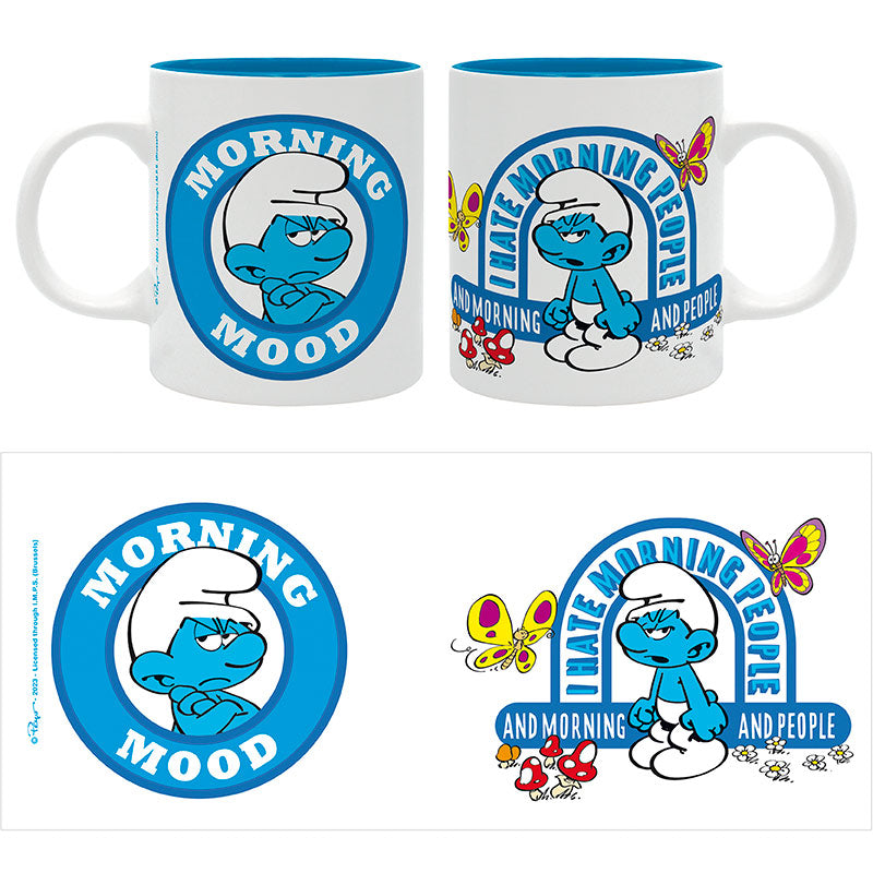 Die Schlümpfe - Morning Mood - Tasse | yvolve Shop