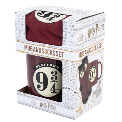 Harry Potter - 9 3/4 - Mug and Sock Set