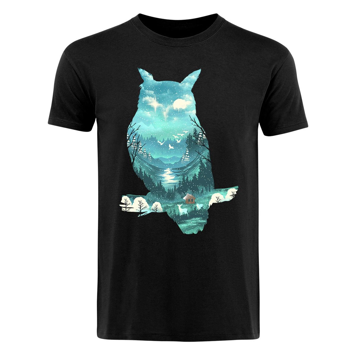 Dan Fajardo - Owl Fly - T-Shirt