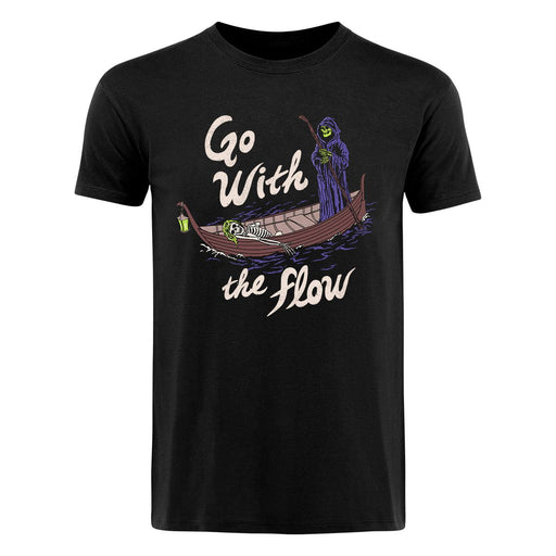 Hillary White Rabbit - Go with the Flow - T-Shirt | yvolve Shop