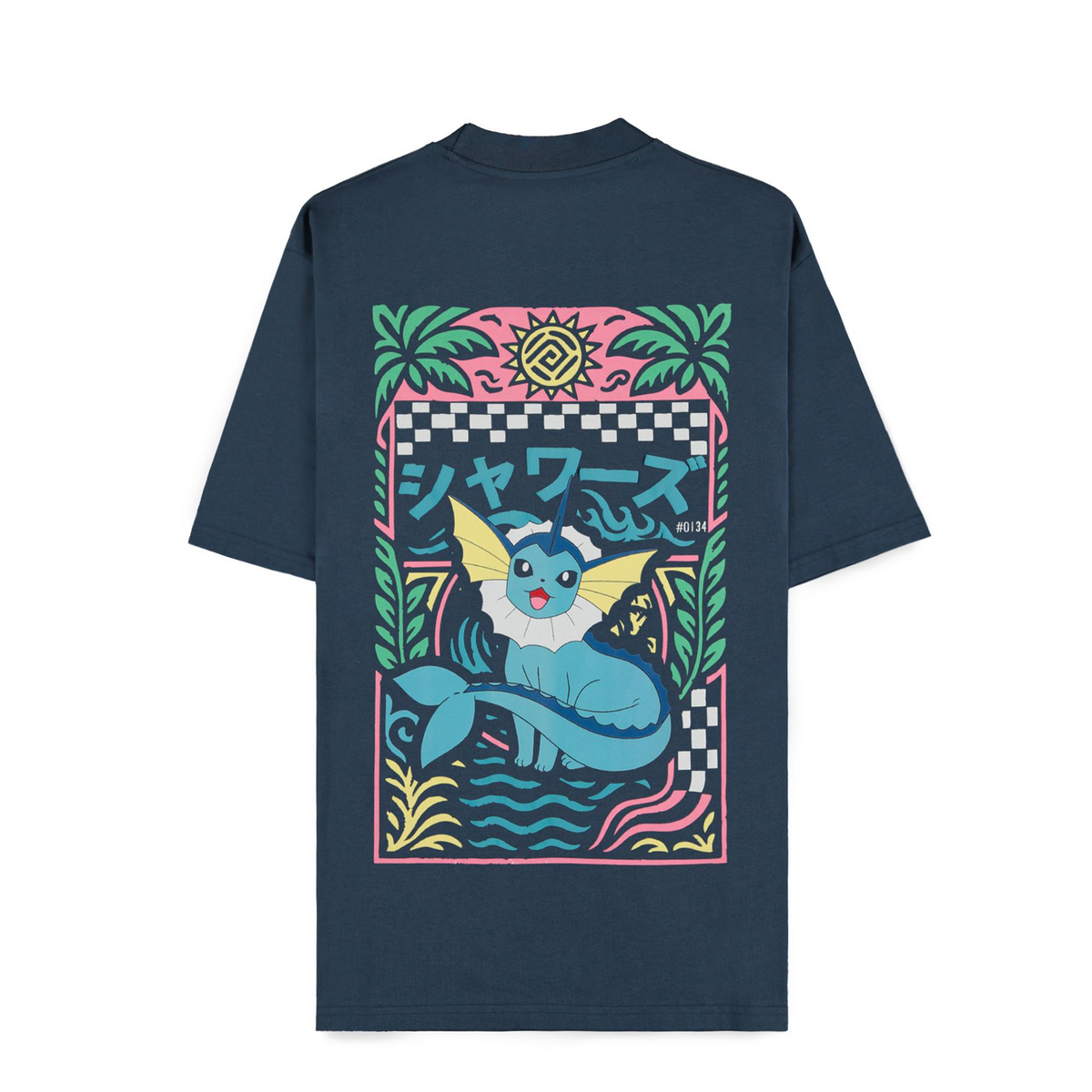 Pokémon - Navy Vaporeon - T-Shirt