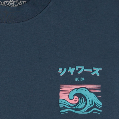 Pokémon - Navy Vaporeon - T-Shirt