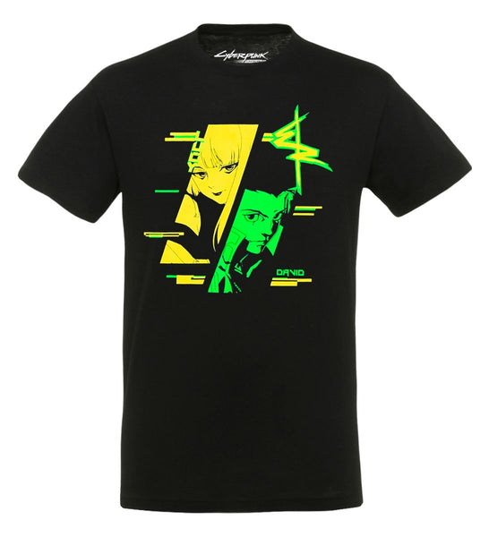 Cyberpunk: Edgerunners - Lucy & David - T-Shirt – yvolve Shop