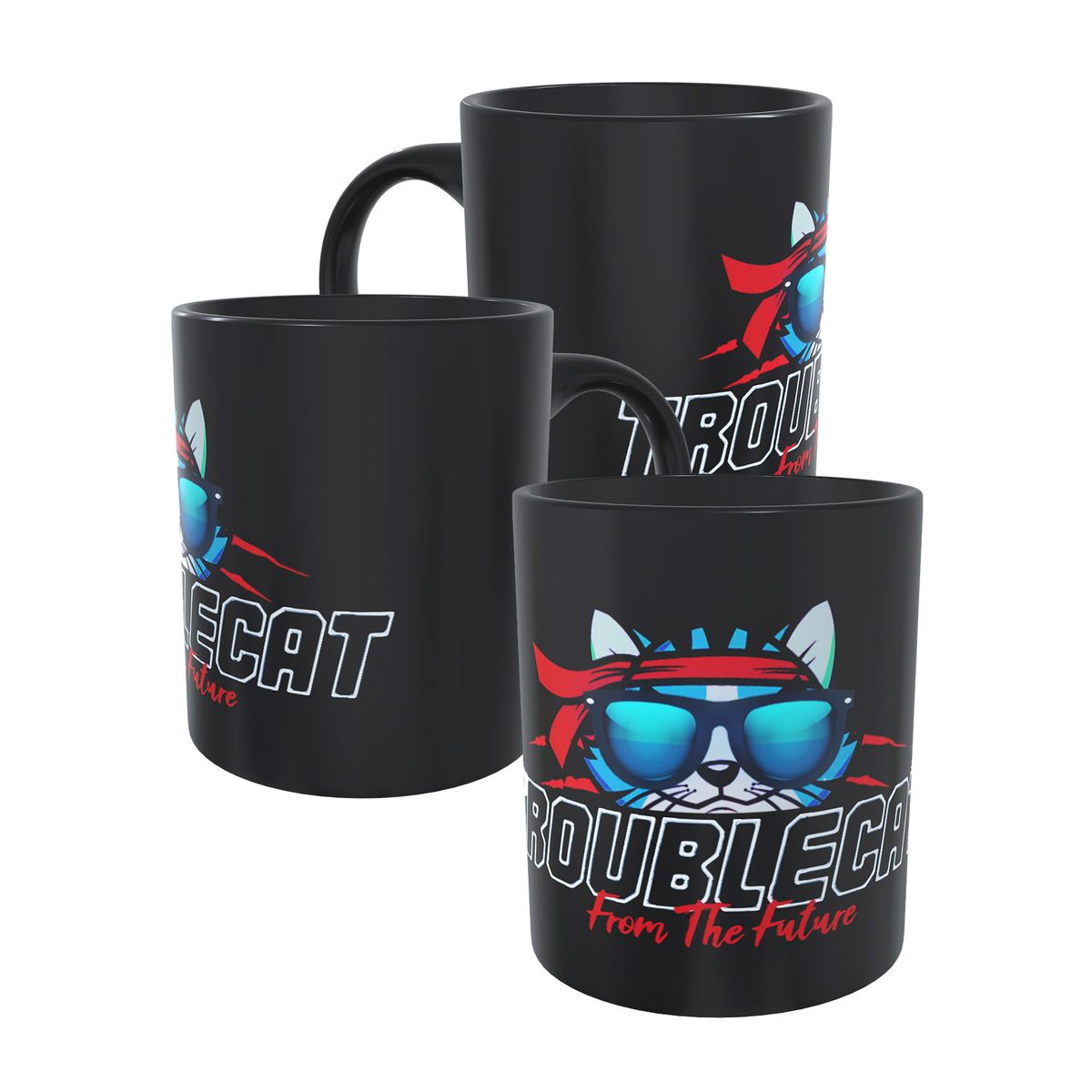 Herr Bergmann - Troublecat - Tasse