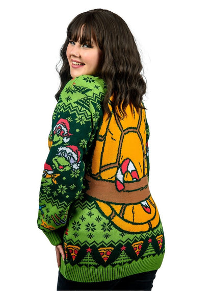 Turtles - Cowabunga - Ugly Christmas Sweater