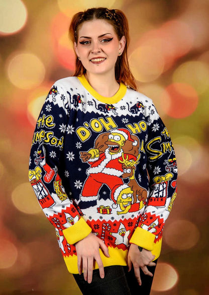 The Simpsons - D'Oh Ho Ho! - Christmas Sweater