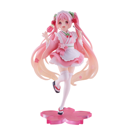 Hatsune Miku - Newley Written Sakura Miku Japanese Cafe Ver. Reissue - Figur