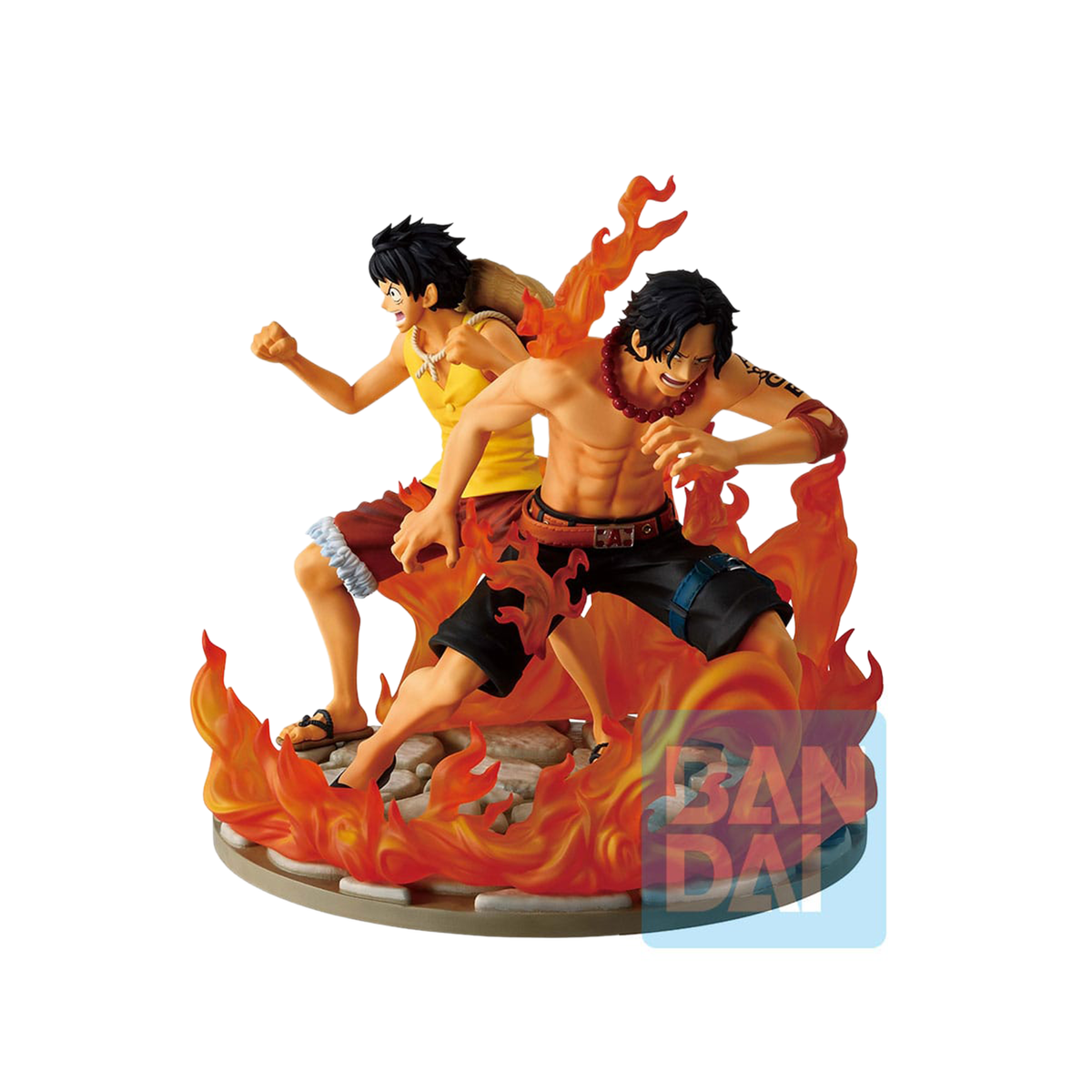 One Piece - Dramatic Memories Ichibansho Ace & Luffy - Figur