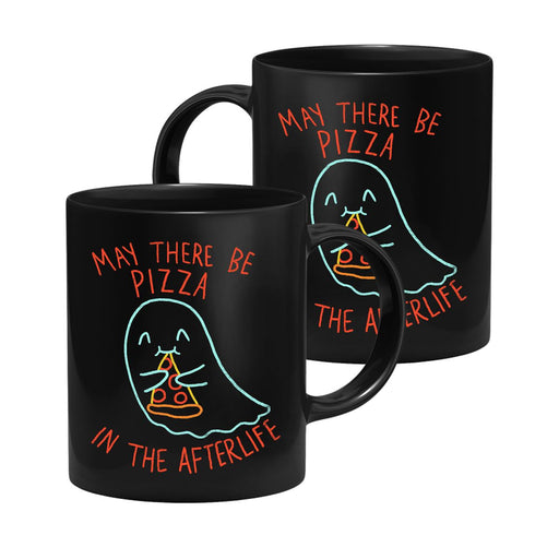 Hillary White Rabbit - May There Be Pizza - Tasse | yvolve Shop