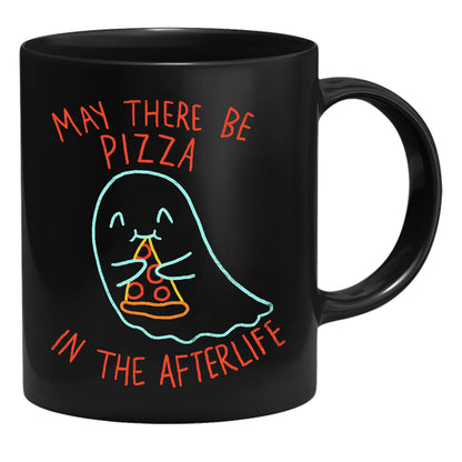 Hillary White Rabbit - May There Be Pizza - Tasse | yvolve Shop