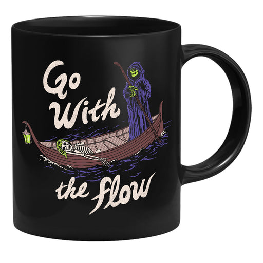 Hillary White Rabbit - Go with the Flow - Tasse | yvolve Shop
