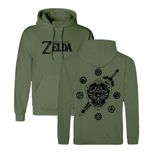 The Legend of Zelda - Logo and Shield - Hoodie