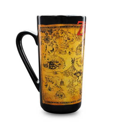 The Legend of Zelda - Black & Gold Map - Tasse
