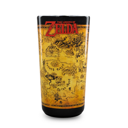 The Legend of Zelda - Black & Gold Map - Tasse