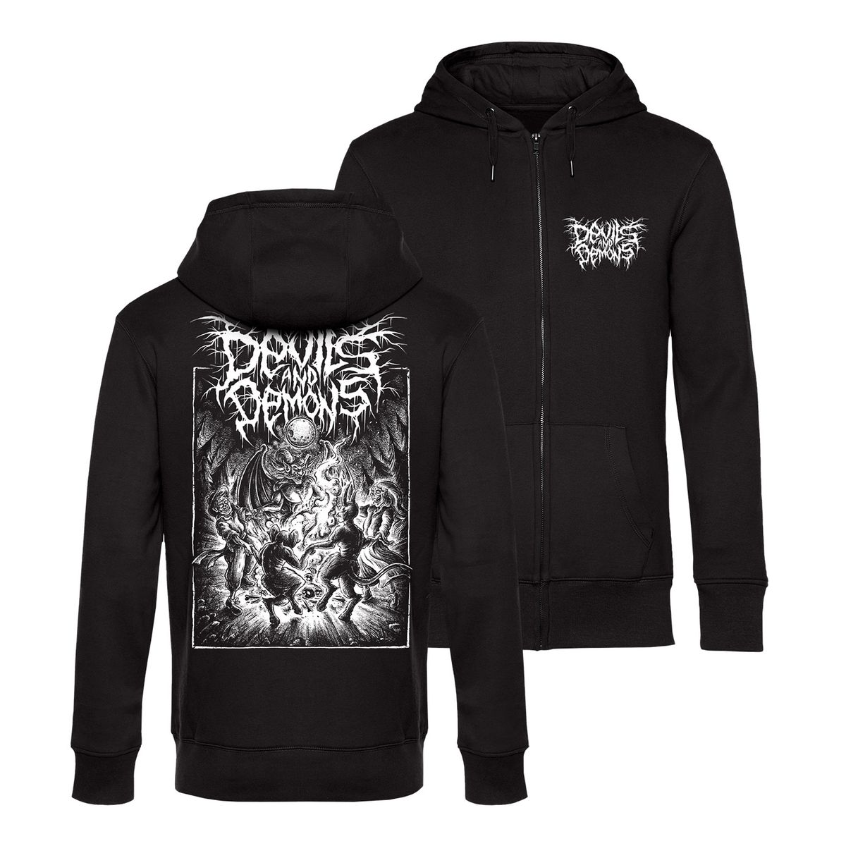 Devils &amp; Demons - DANCE - Zip Hoodie