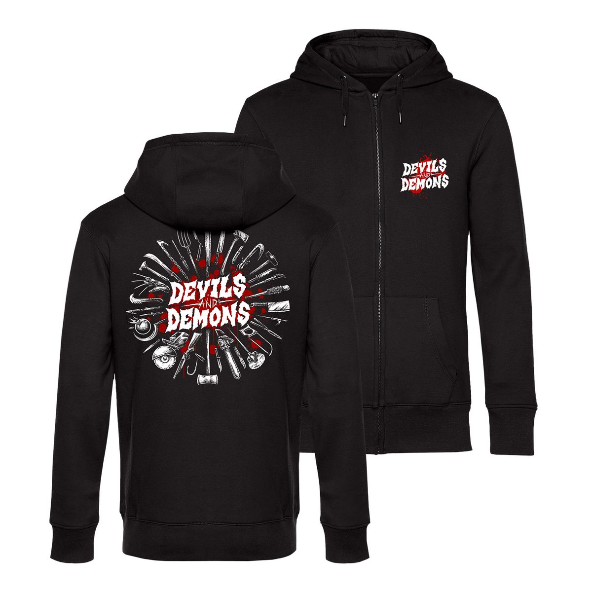 Devils &amp; Demons - TOOLS - zip hoodie