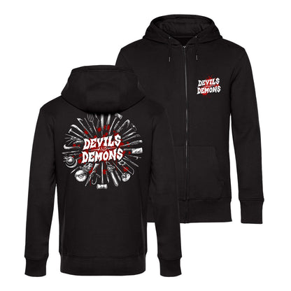 Devils &amp; Demons - TOOLS - zip hoodie