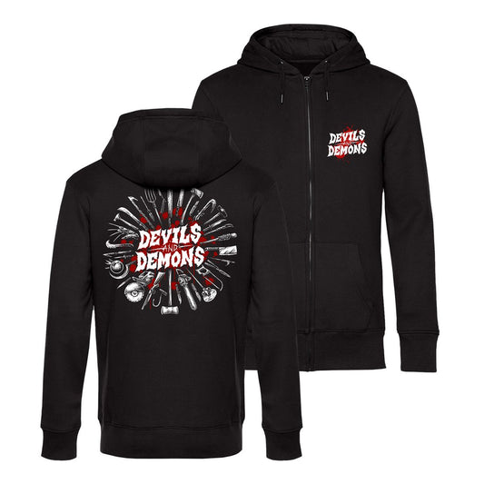Devils &amp; Demons - TOOLS - zip hoodie