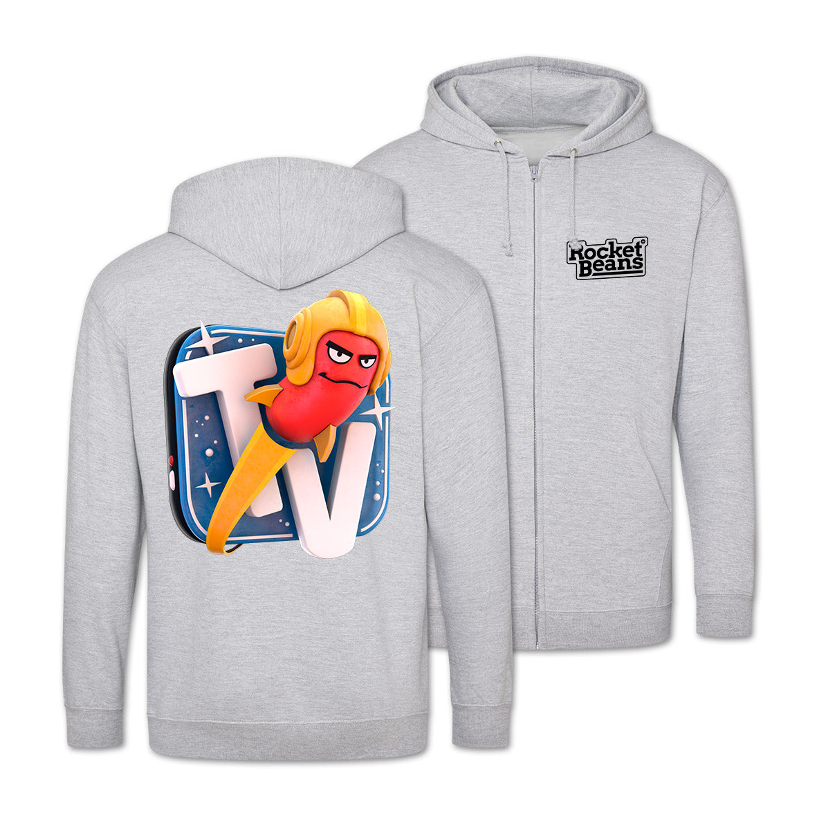 Rocket Beans TV - Sender Logo 2018 - Zipper