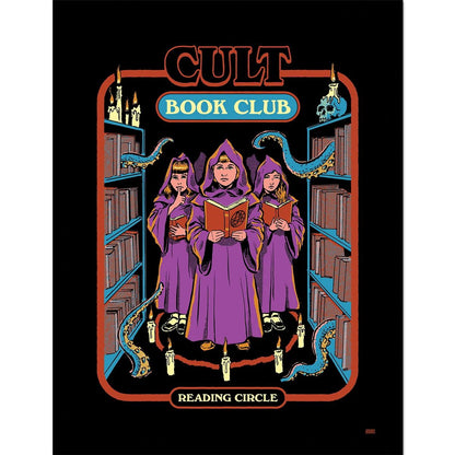 Steven Rhodes - Cult Book Club - Framed Art Print