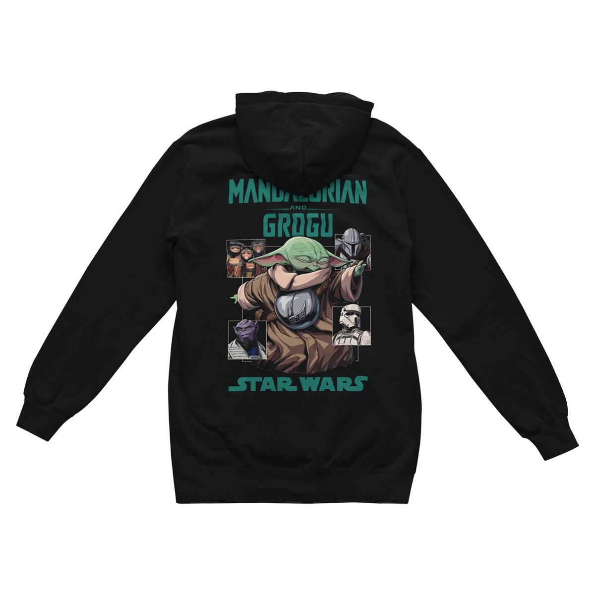 Star Wars: The Mandalorian - Grogu Squares - Hoodie