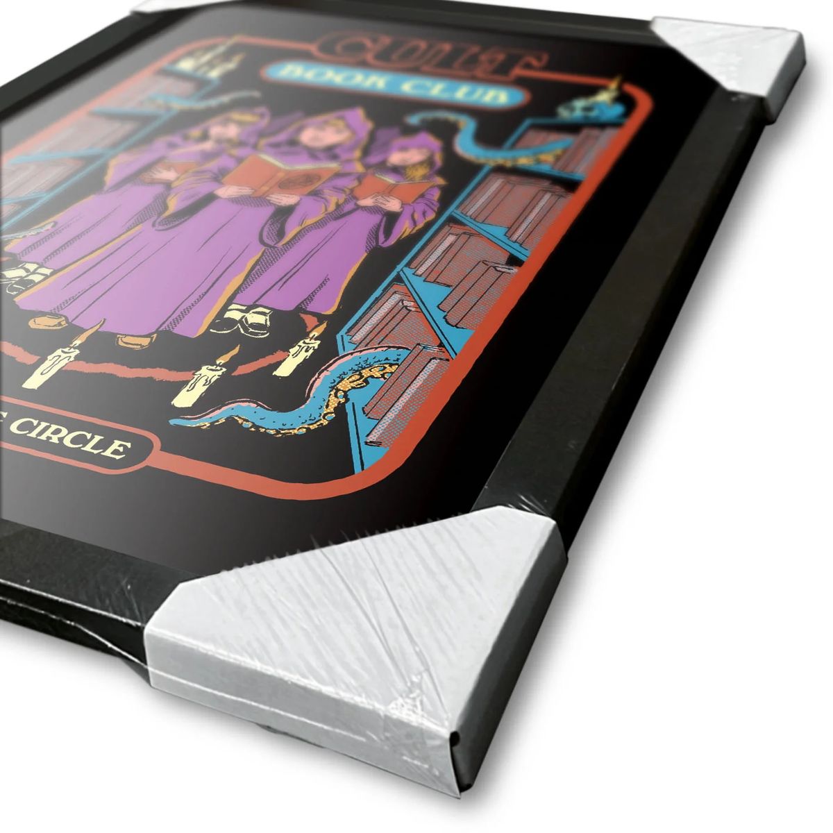 Steven Rhodes - Cult Book Club - Framed Art Print