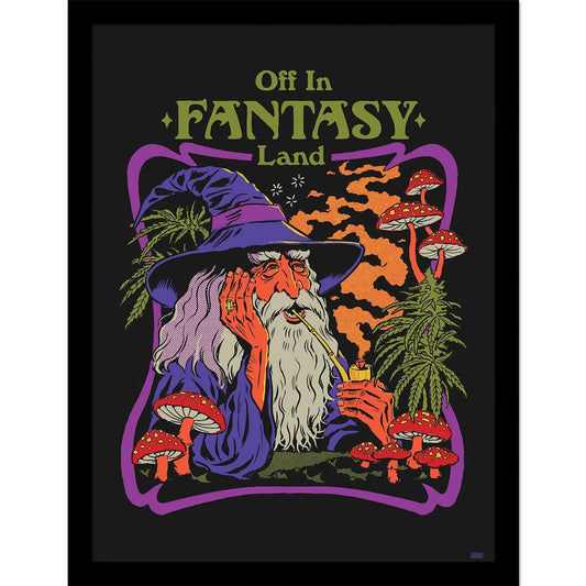 Steven Rhodes - Fantasy Land - Framed Art Print
