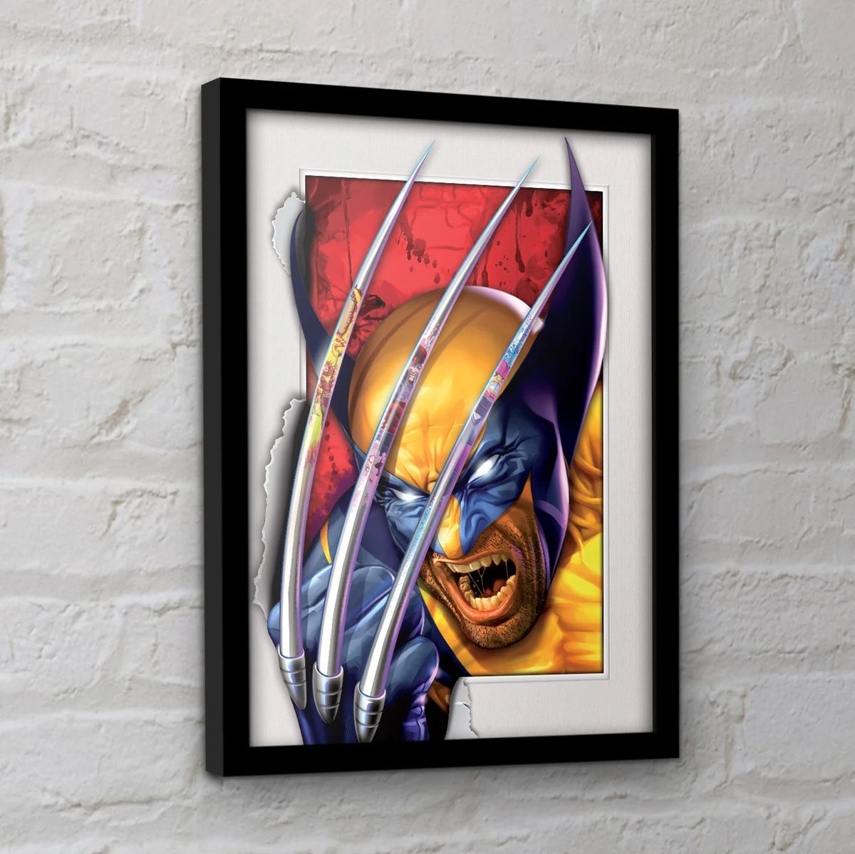 Wolverine - Breakout - Gerahmter Kunstdruck