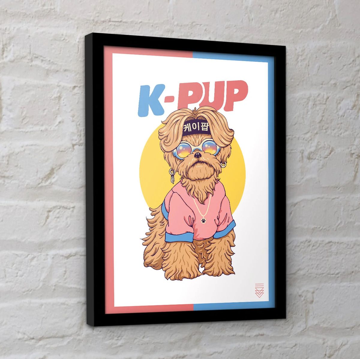 Vincent Trinidad - K Pup - Framed Art Print