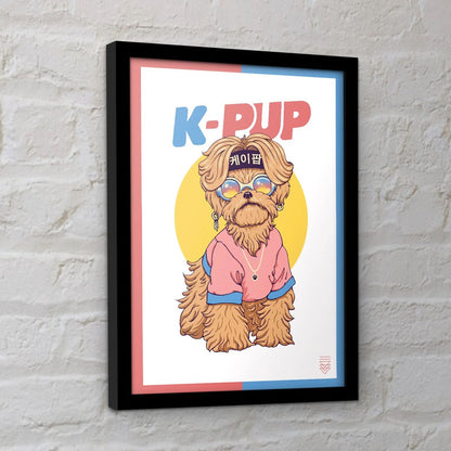 Vincent Trinidad - K Pup - Framed Art Print