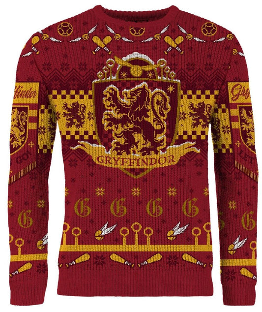 Harry Potter - Gryffindor Quidditch - Ugly Christmas Sweater