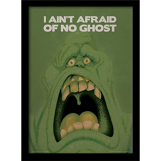 Ghostbusters - Slimer - Framed Art Print