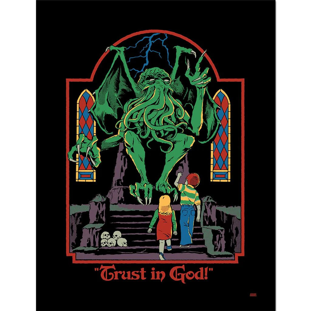 Steven Rhodes - Trust In God - Framed Art Print