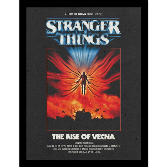 Stranger Things - The Rise Of Vecna - Gerahmter Kunstdruck