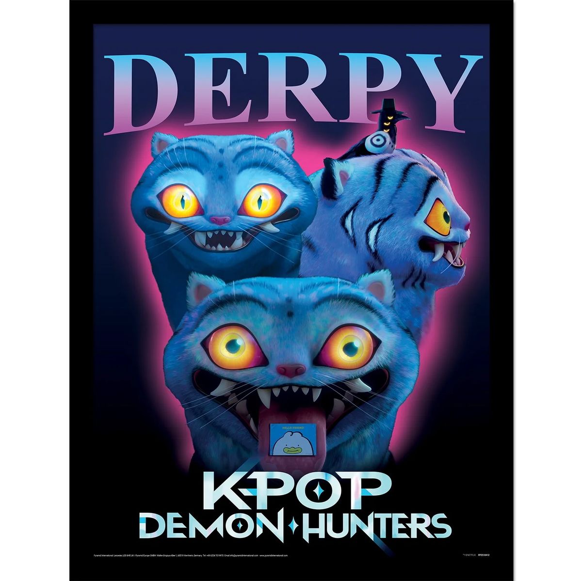 KPop Demon Hunters - Derpy - Framed Art Print