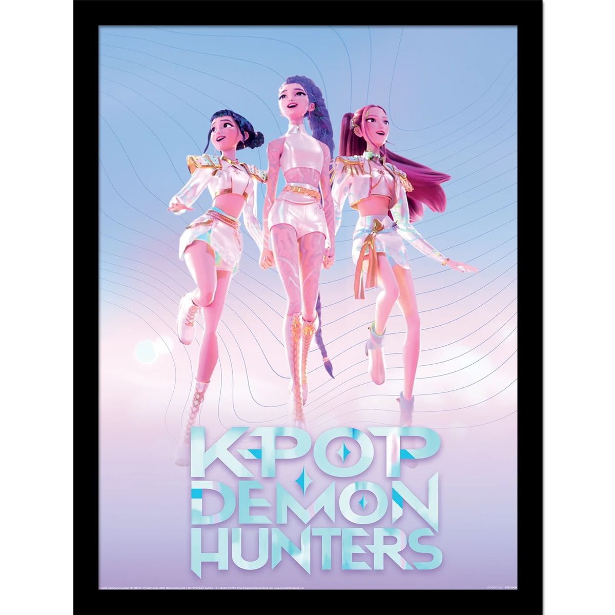 KPop Demon Hunters - Trio - Framed Art Print