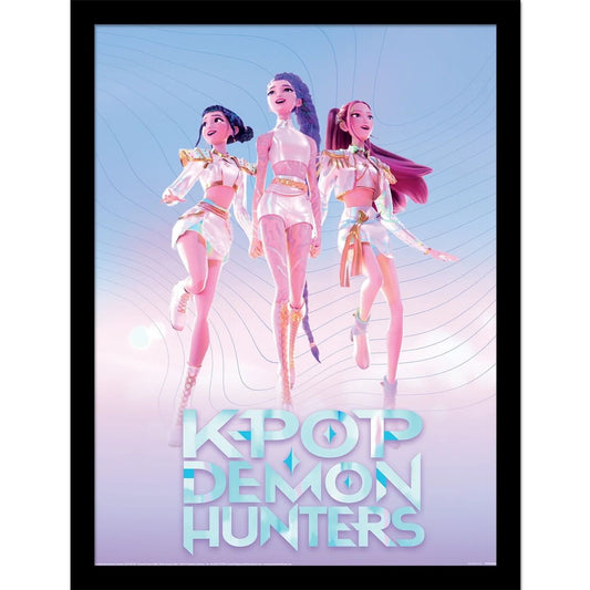 KPop Demon Hunters - Trio - Framed Art Print