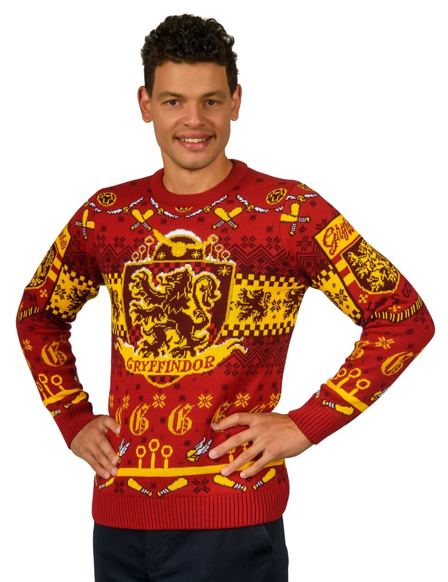 Harry Potter - Gryffindor Quidditch - Ugly Christmas Sweater