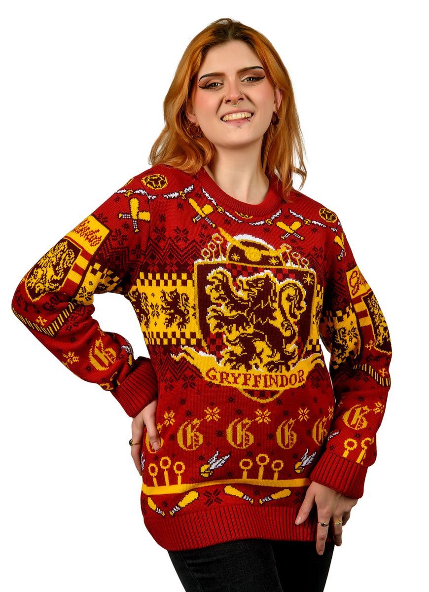 Harry Potter - Gryffindor Quidditch - Ugly Christmas Sweater